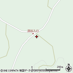 鹿児島県霧島市牧園町下中津川2772周辺の地図