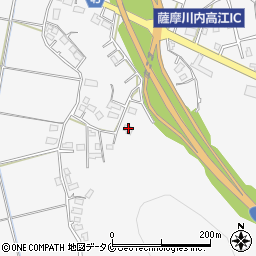 鹿児島県薩摩川内市高江町2665周辺の地図