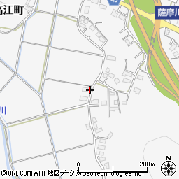 鹿児島県薩摩川内市高江町2863周辺の地図