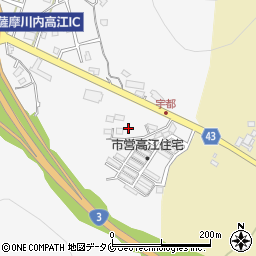鹿児島県薩摩川内市高江町2361周辺の地図