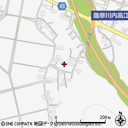 鹿児島県薩摩川内市高江町2659周辺の地図