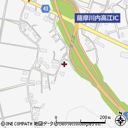 鹿児島県薩摩川内市高江町2669周辺の地図