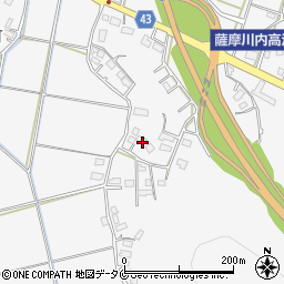 鹿児島県薩摩川内市高江町2656周辺の地図