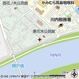 株式会社南九州沖縄クボタ川内営業所周辺の地図