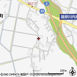 鹿児島県薩摩川内市高江町2653周辺の地図