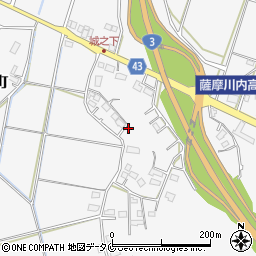 鹿児島県薩摩川内市高江町2643周辺の地図