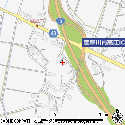 鹿児島県薩摩川内市高江町2636周辺の地図