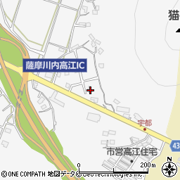 鹿児島県薩摩川内市高江町2398周辺の地図