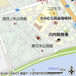川内簡易裁判所周辺の地図