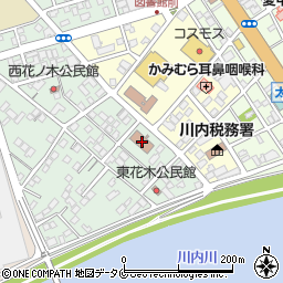 川内簡易裁判所周辺の地図