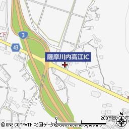 鹿児島県薩摩川内市高江町2468周辺の地図