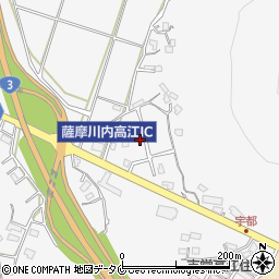 鹿児島県薩摩川内市高江町2408周辺の地図