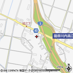 鹿児島県薩摩川内市高江町2558周辺の地図