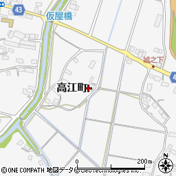 鹿児島県薩摩川内市高江町1978周辺の地図