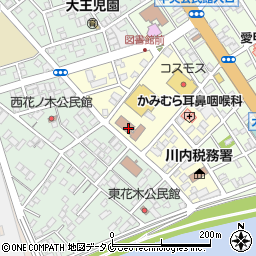 川内地方合同庁舎周辺の地図