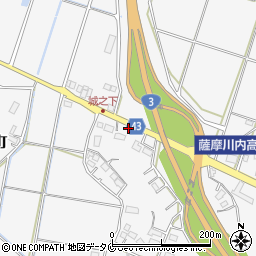 鹿児島県薩摩川内市高江町2582周辺の地図