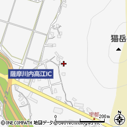 鹿児島県薩摩川内市高江町2302-2周辺の地図