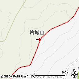 片城山周辺の地図