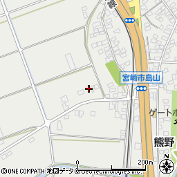 宮崎県宮崎市熊野246周辺の地図