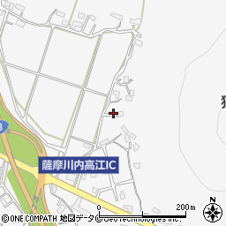 鹿児島県薩摩川内市高江町2293周辺の地図