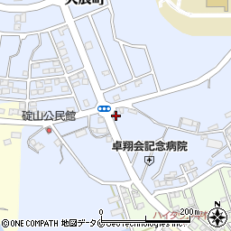 鹿児島県薩摩川内市天辰町1551-3周辺の地図