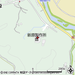 株式会社新原製作所　樋脇工場周辺の地図