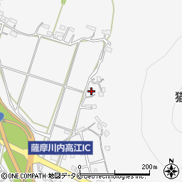 鹿児島県薩摩川内市高江町2493周辺の地図