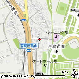 宮崎県宮崎市熊野1392周辺の地図