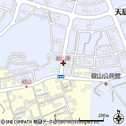 碇山東周辺の地図