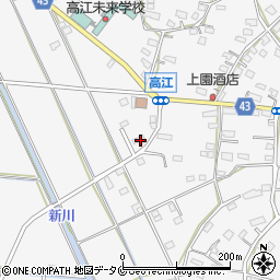 鹿児島県薩摩川内市高江町1739周辺の地図