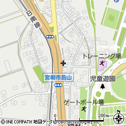 宮崎県宮崎市熊野1344-3周辺の地図