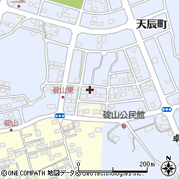 鹿児島県薩摩川内市天辰町532-2周辺の地図