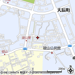 鹿児島県薩摩川内市天辰町532周辺の地図