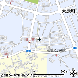 鹿児島県薩摩川内市天辰町532-3周辺の地図