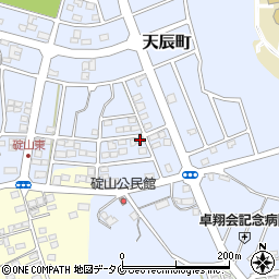 鹿児島県薩摩川内市天辰町599-7周辺の地図