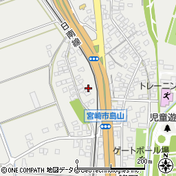 宮崎県宮崎市熊野1376-16周辺の地図