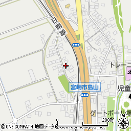 宮崎県宮崎市熊野1376-15周辺の地図