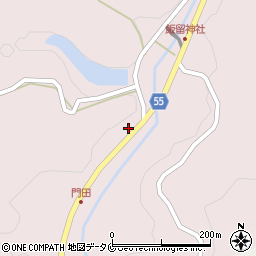 鹿児島県霧島市溝辺町有川1127周辺の地図