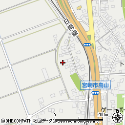 宮崎県宮崎市熊野1333-5周辺の地図