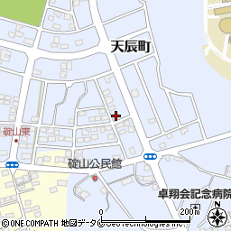 鹿児島県薩摩川内市天辰町599-20周辺の地図