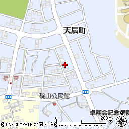 鹿児島県薩摩川内市天辰町599-12周辺の地図