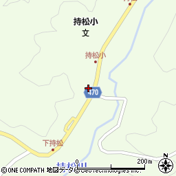 鹿児島県霧島市牧園町持松25周辺の地図