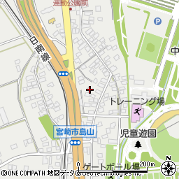 宮崎県宮崎市熊野1411-4周辺の地図