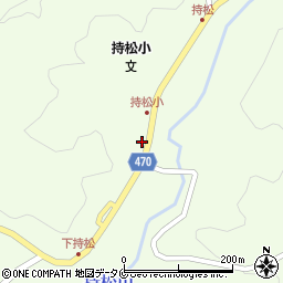 鹿児島県霧島市牧園町持松872周辺の地図