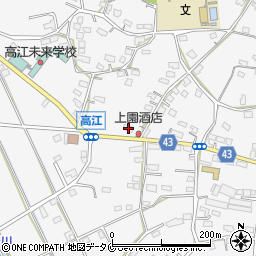 鹿児島県薩摩川内市高江町611周辺の地図