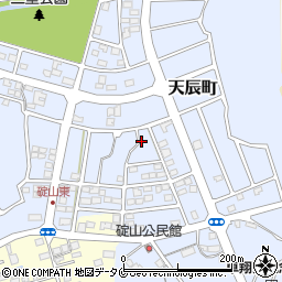 鹿児島県薩摩川内市天辰町595周辺の地図