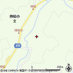 鹿児島県霧島市牧園町持松64周辺の地図