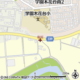 車坂周辺の地図