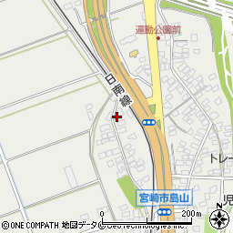 宮崎県宮崎市熊野1376-26周辺の地図