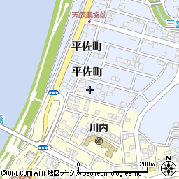 鹿児島県薩摩川内市天辰町195-1周辺の地図